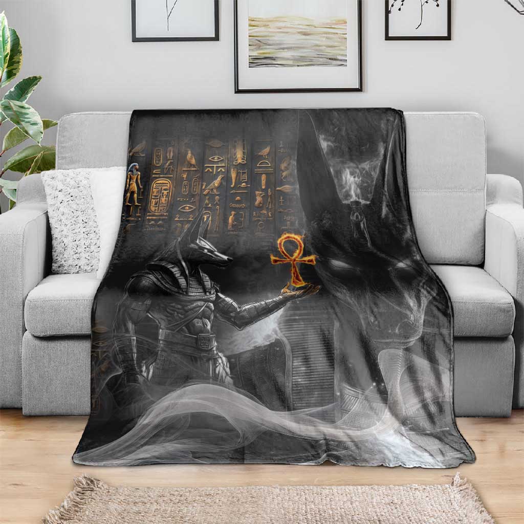 Mythical Anubis Blanket The Egyptian God of Death LT9