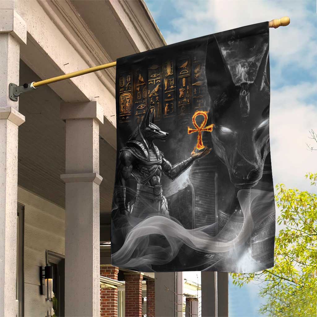Mythical Anubis Garden Flag The Egyptian God of Death LT9