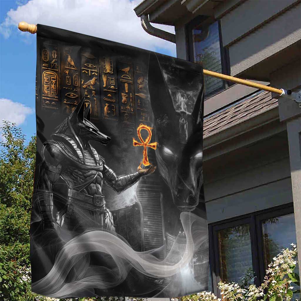 Mythical Anubis Garden Flag The Egyptian God of Death LT9