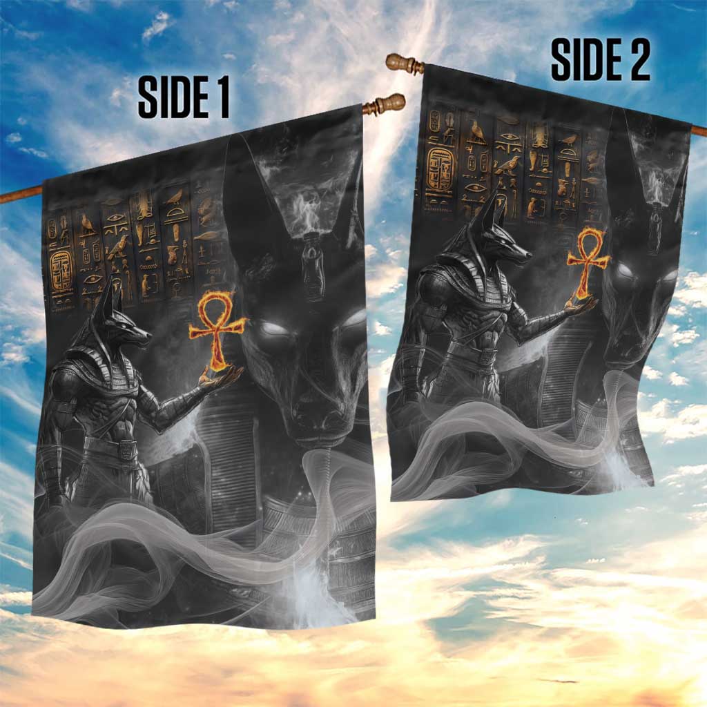 Mythical Anubis Garden Flag The Egyptian God of Death LT9