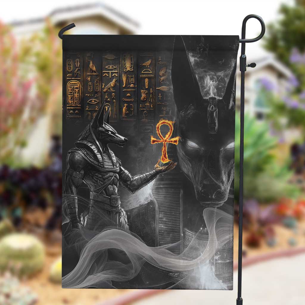 Mythical Anubis Garden Flag The Egyptian God of Death LT9