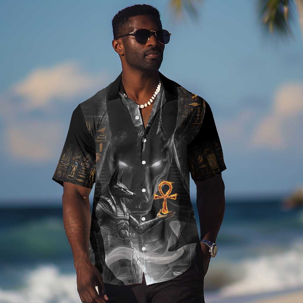 Mythical Anubis Hawaiian Shirt The Egyptian God of Death LT9