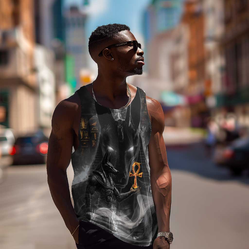 Mythical Anubis Men Tank Top The Egyptian God of Death LT9