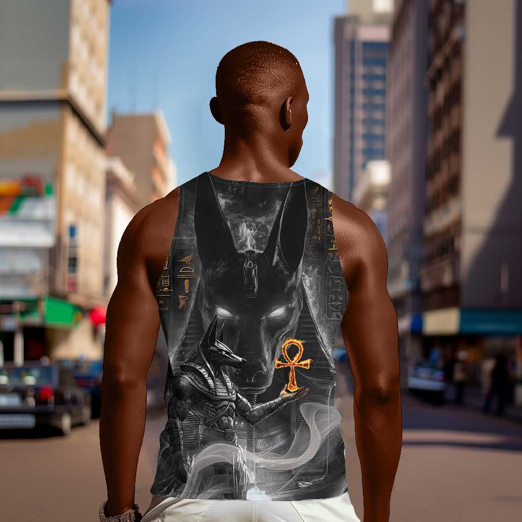 Mythical Anubis Men Tank Top The Egyptian God of Death LT9