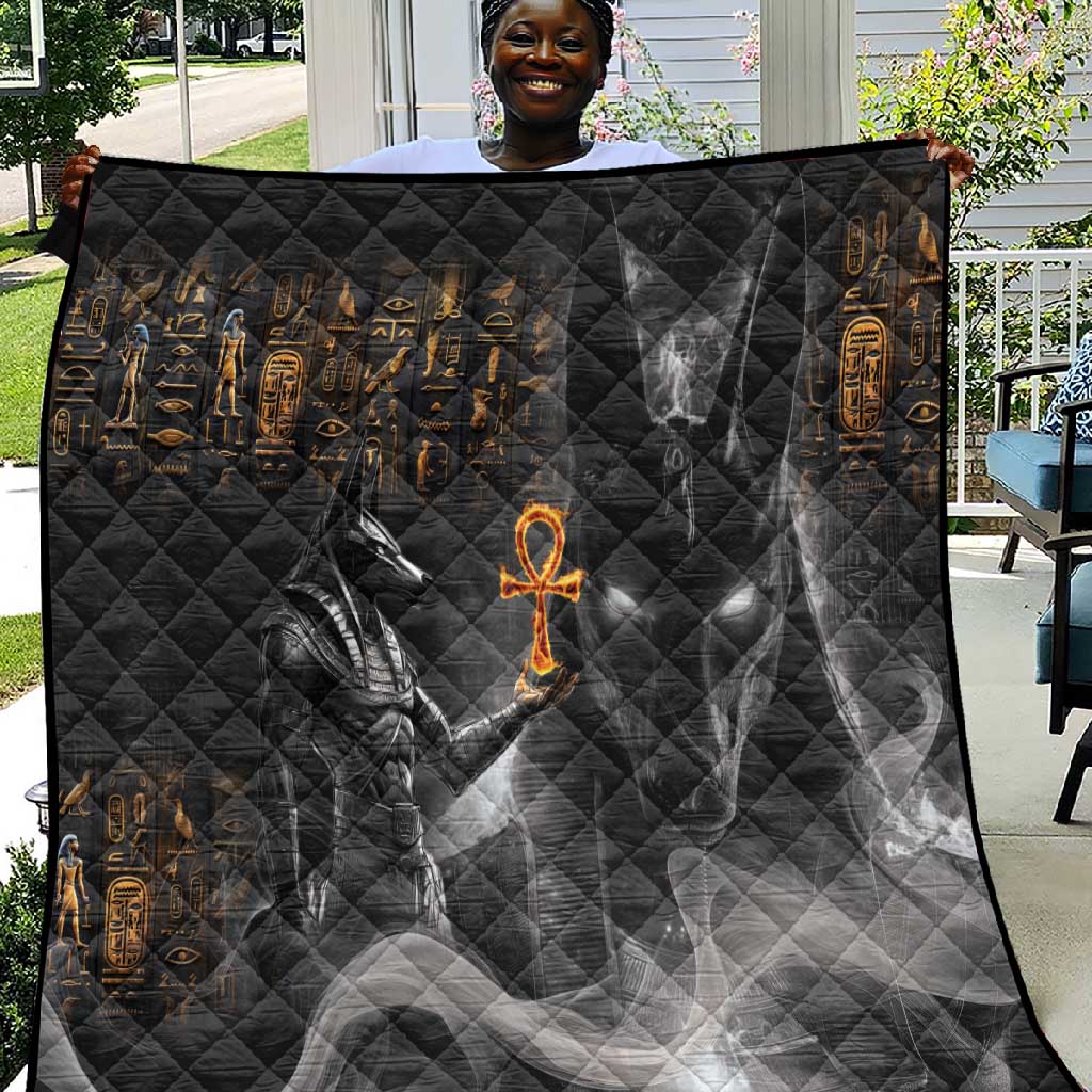 Mythical Anubis Quilt The Egyptian God of Death LT9
