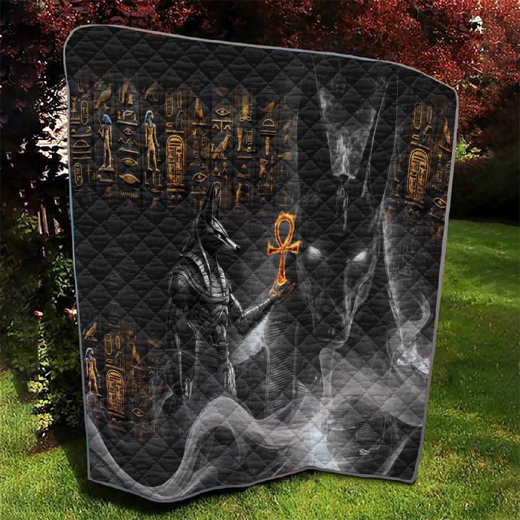 Mythical Anubis Quilt The Egyptian God of Death LT9
