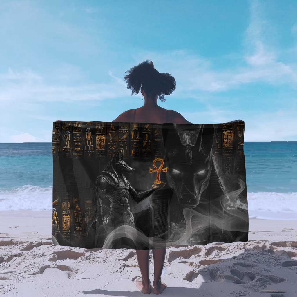 Mythical Anubis Sarong The Egyptian God of Death LT9