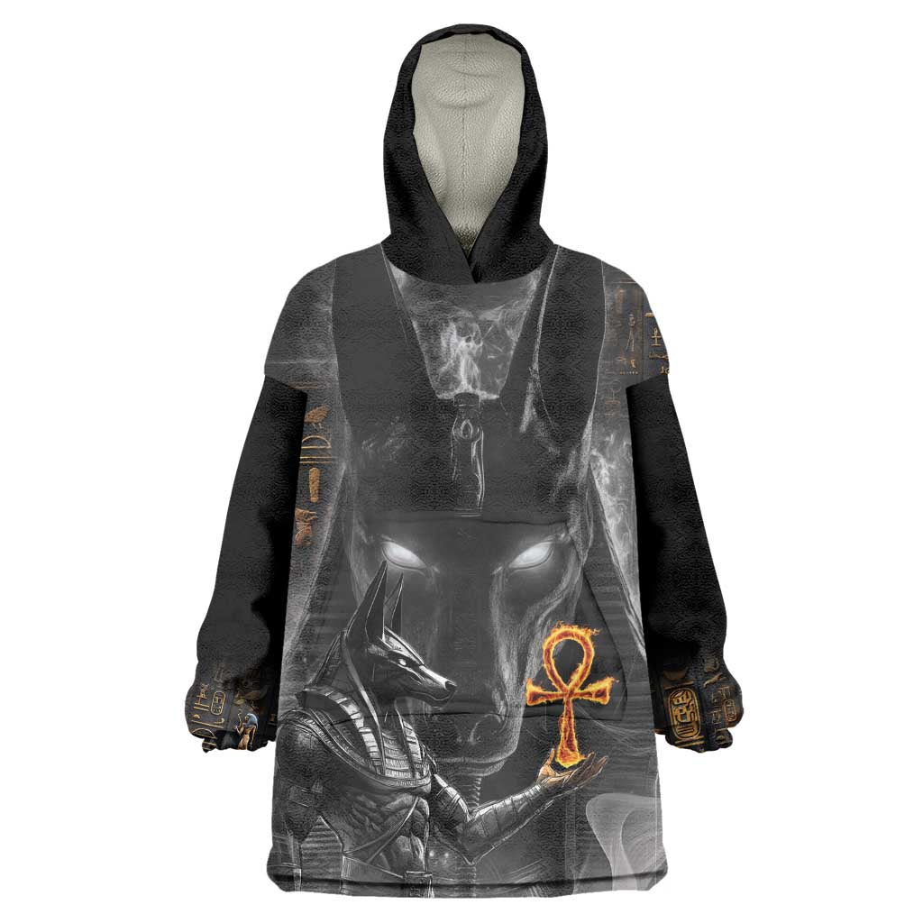Mythical Anubis Wearable Blanket Hoodie The Egyptian God of Death LT9