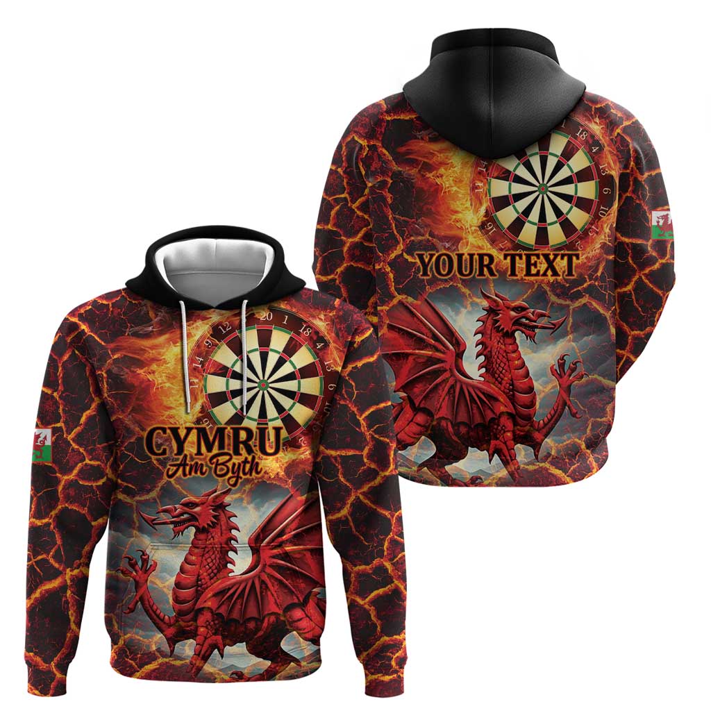 Wales Darts Wales Forever Personalized Hoodie Cymru Am Byth Dragons LT9