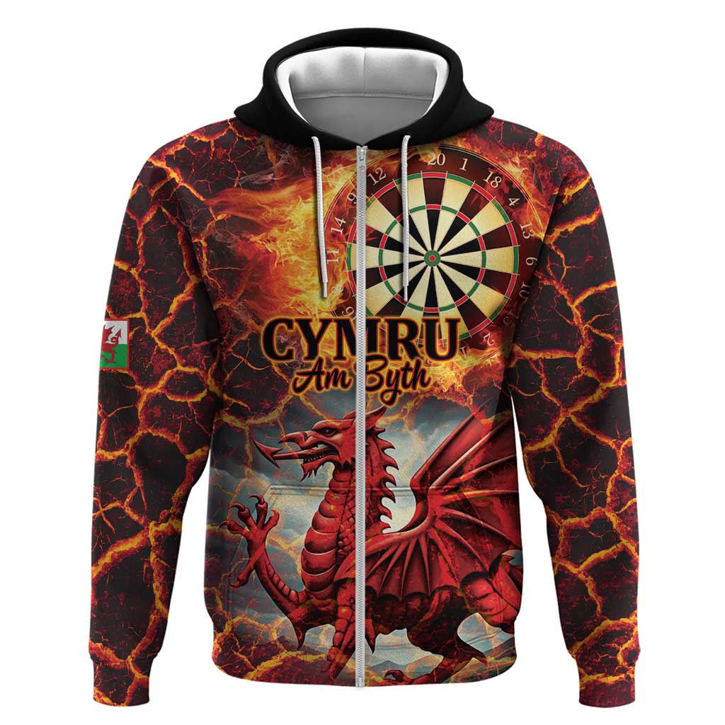 Wales Darts Wales Forever Personalized Hoodie Cymru Am Byth Dragons LT9