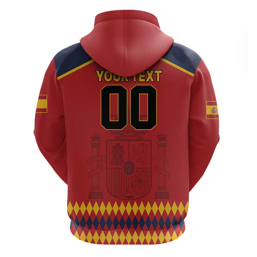 Custom Spain Euro 2024 Champions Hoodie La Roja Campeon De Europa LT9