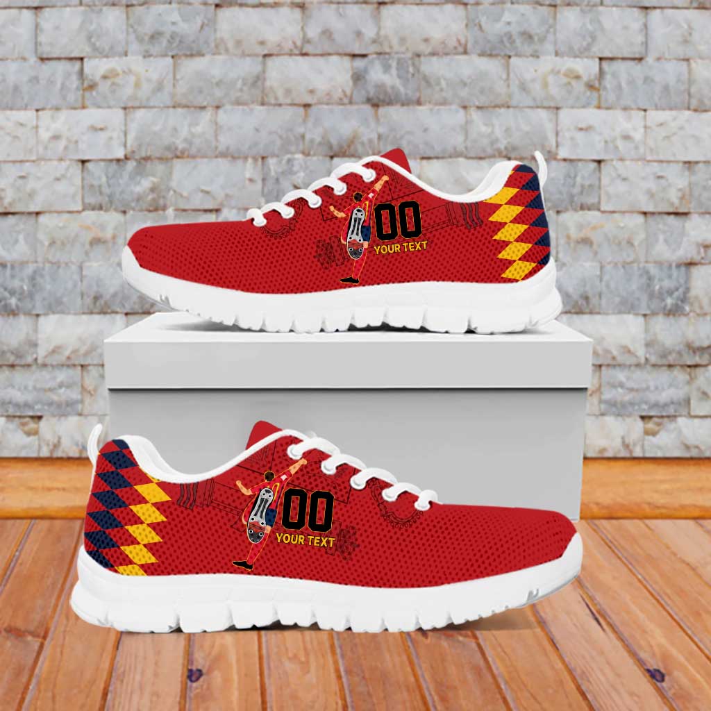 Custom Spain Euro 2024 Champions Sneakers La Roja Campeon De Europa LT9