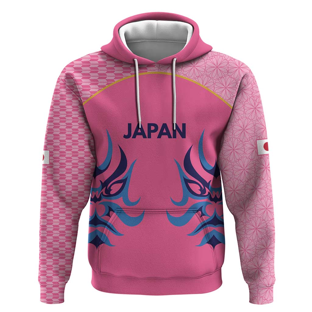 Twenty20 Japan Cricket Custom Hoodie Retro Pink Version LT9