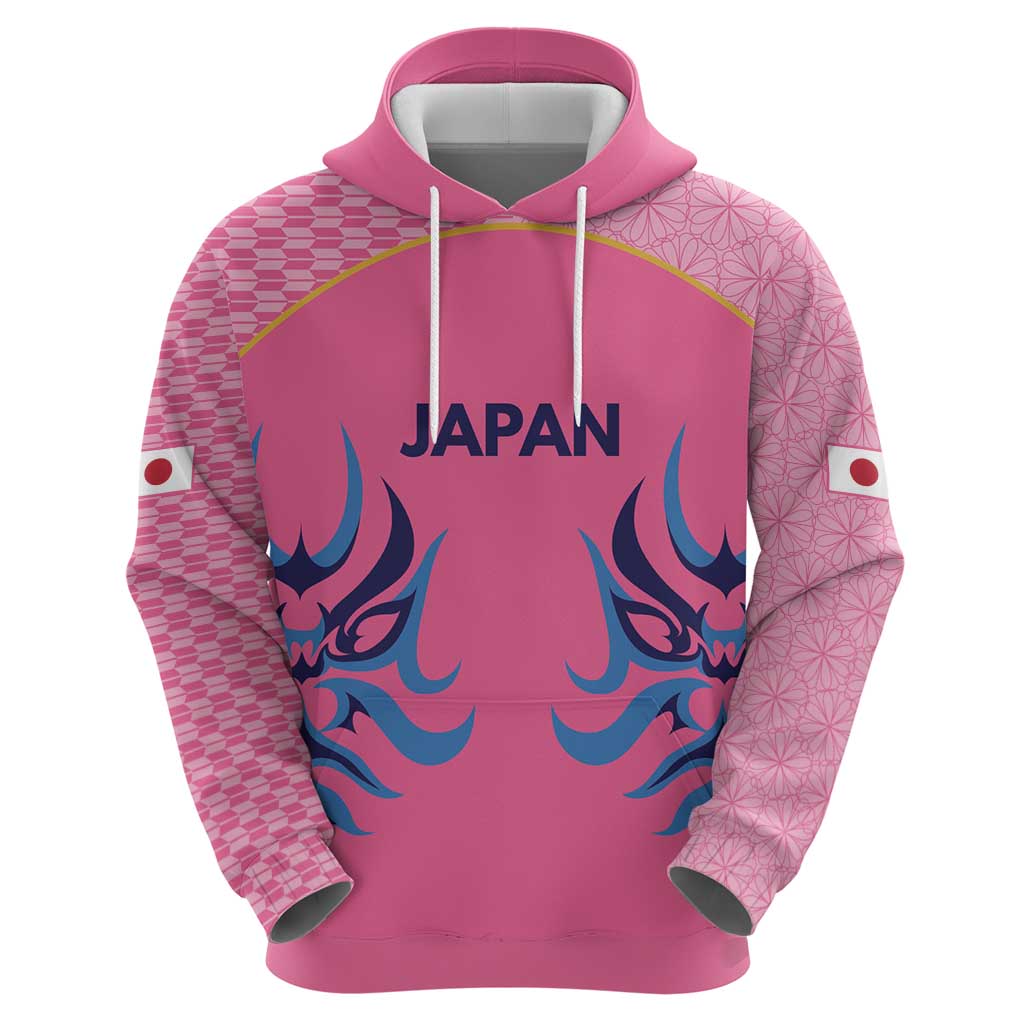 Twenty20 Japan Cricket Custom Hoodie Retro Pink Version LT9