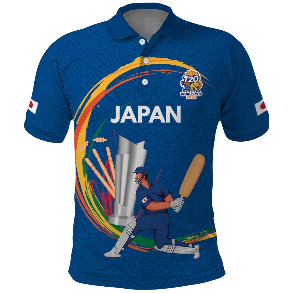 Custom Cricket Japan East Asia-Pacific Polo Shirt Japan Momentum Unleashed LT9