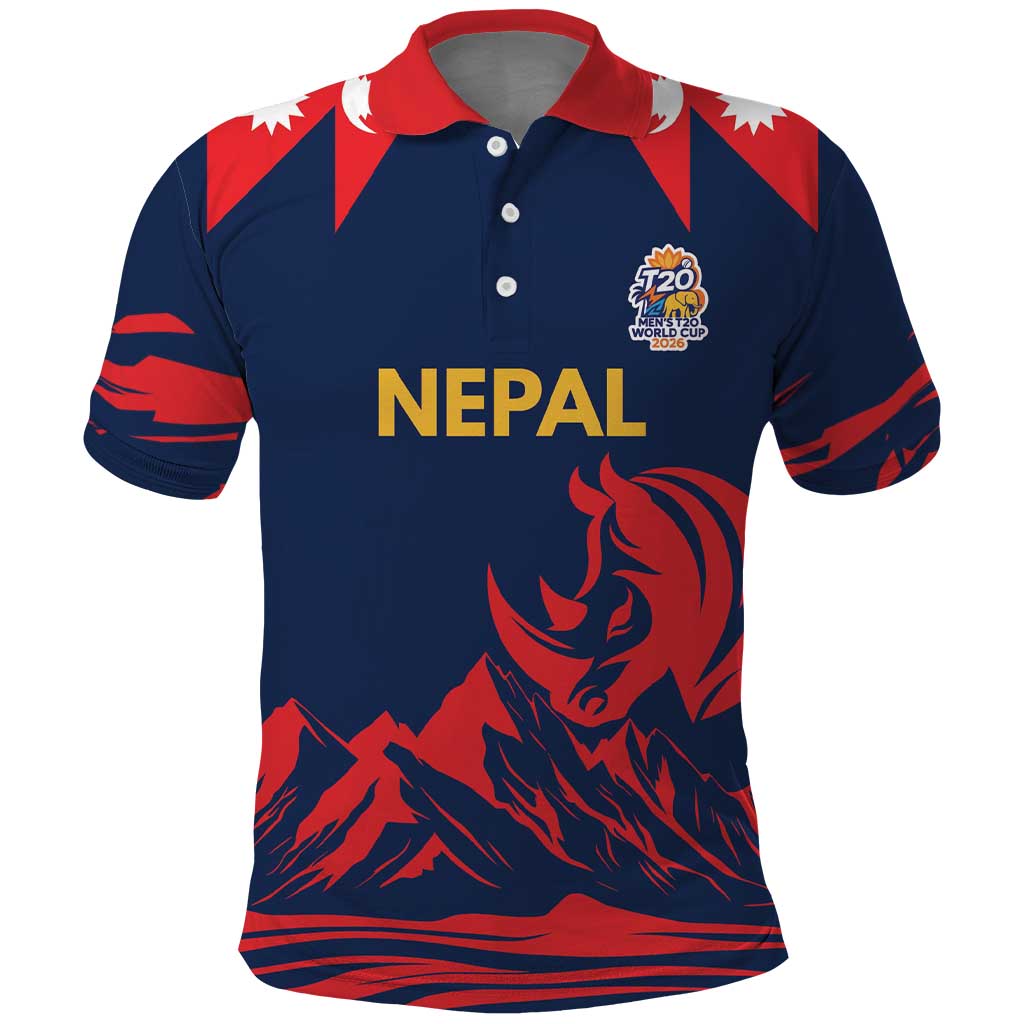 Custom Cricket Nepal East Asia-Pacific Polo Shirt Nepal Rhinos Champions LT9
