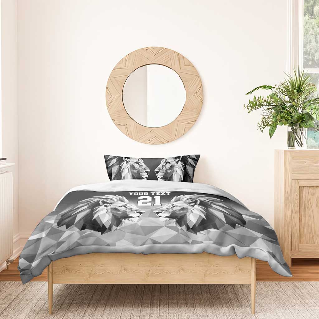 Custom Rugby Africa Kenya Bedding Set Black Kenyan 22-23 Motif LT9