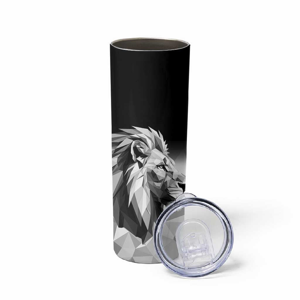 Custom Rugby Africa Kenya Skinny Tumbler Black Kenyan 22-23 Motif LT9