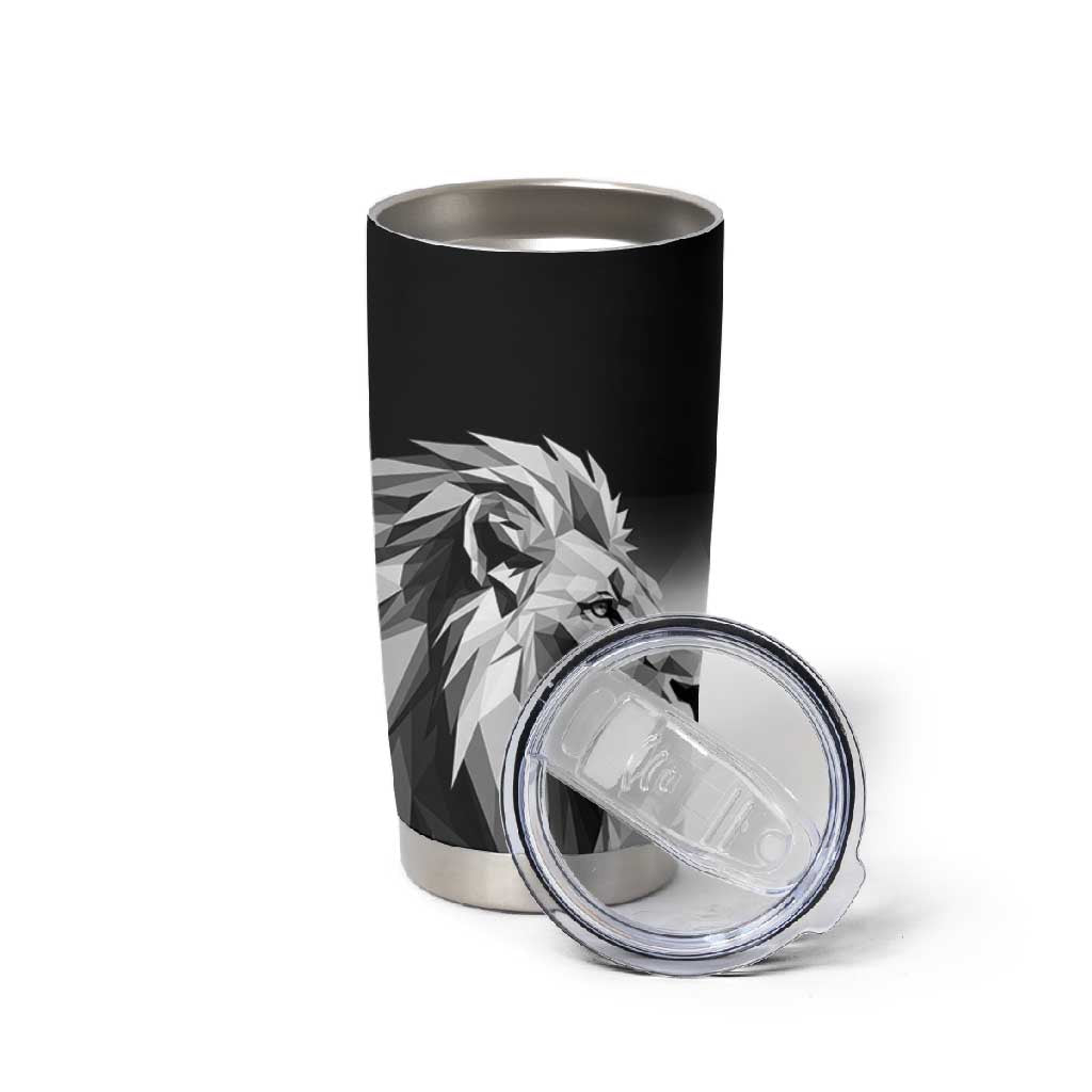 Custom Rugby Africa Kenya Tumbler Cup Black Kenyan 22-23 Motif LT9