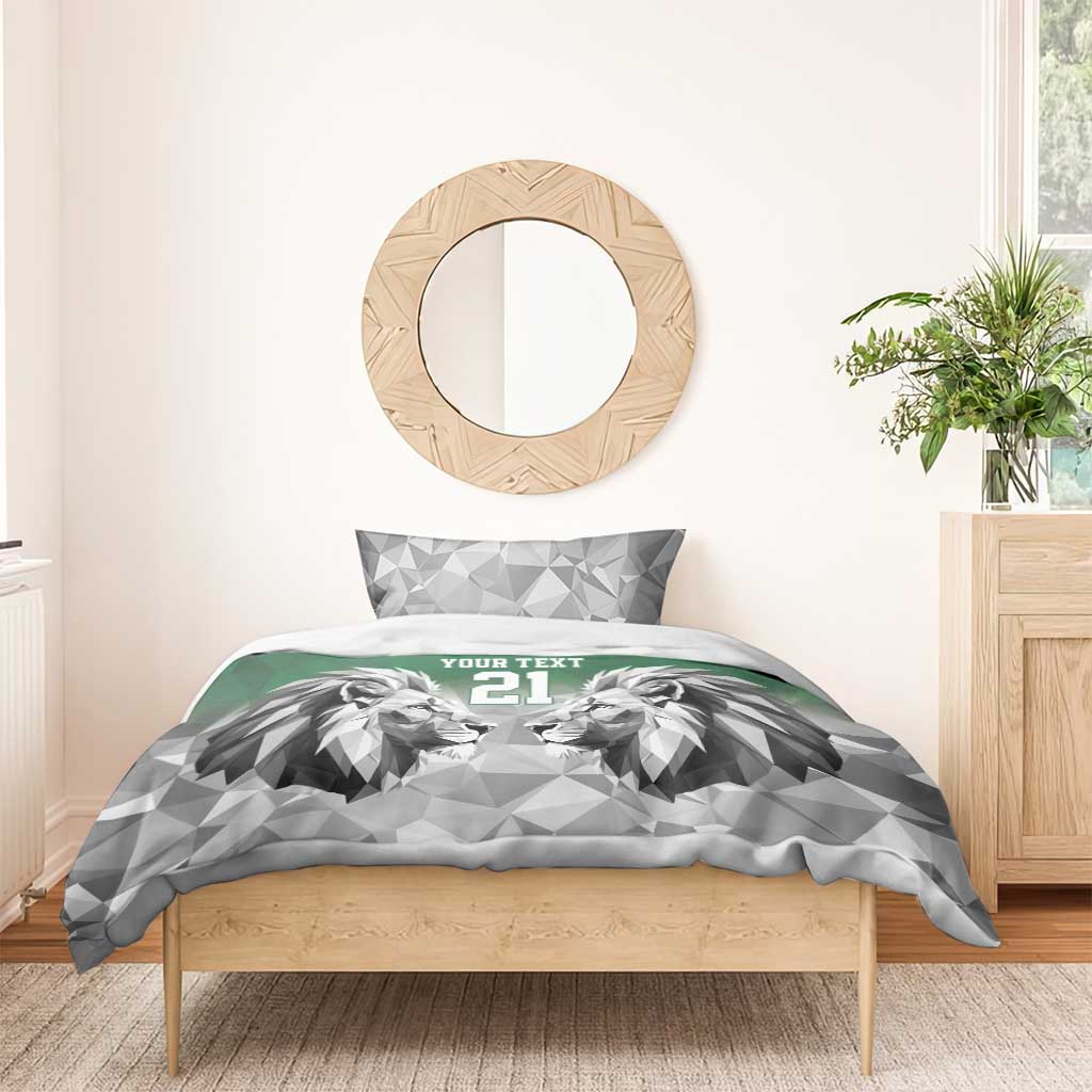 Custom Rugby Africa Kenya Bedding Set Green Kenyan 22-23 Motif LT9