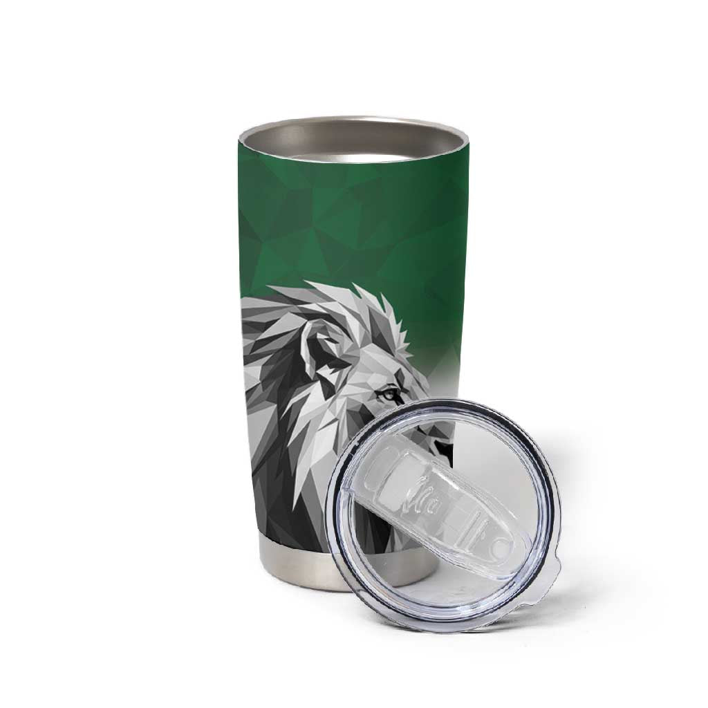 Custom Rugby Africa Kenya Tumbler Cup Green Kenyan 22-23 Motif LT9