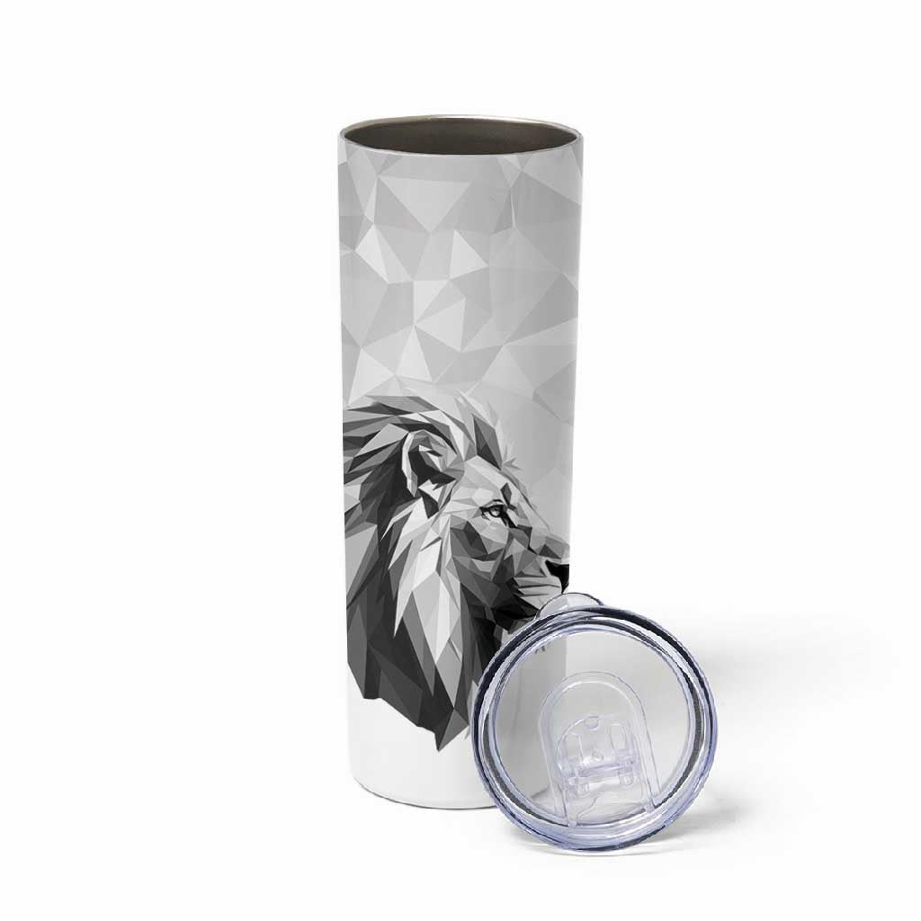 Custom Rugby Africa Kenya Skinny Tumbler White Kenyan 22-23 Motif LT9