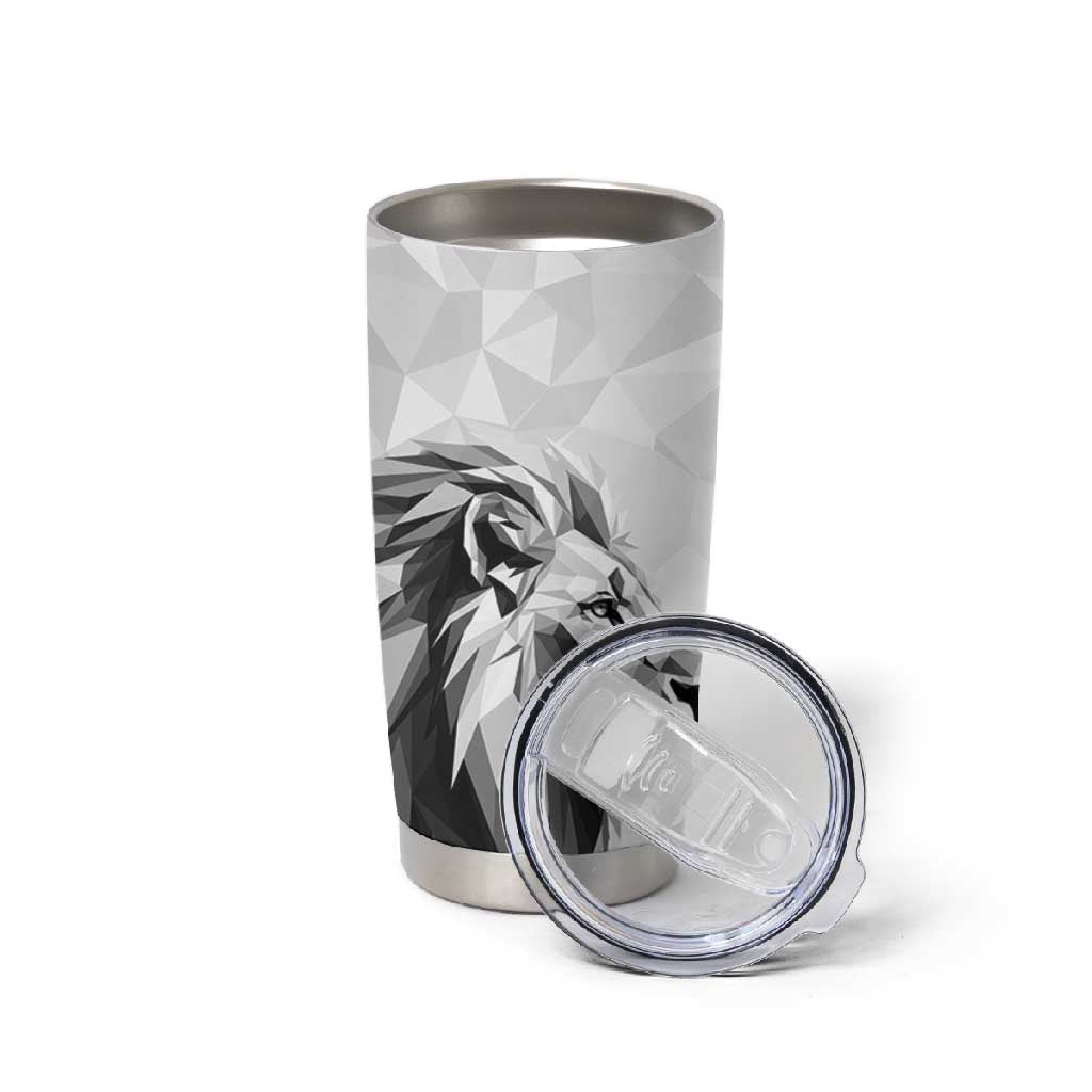 Custom Rugby Africa Kenya Tumbler Cup White Kenyan 22-23 Motif LT9