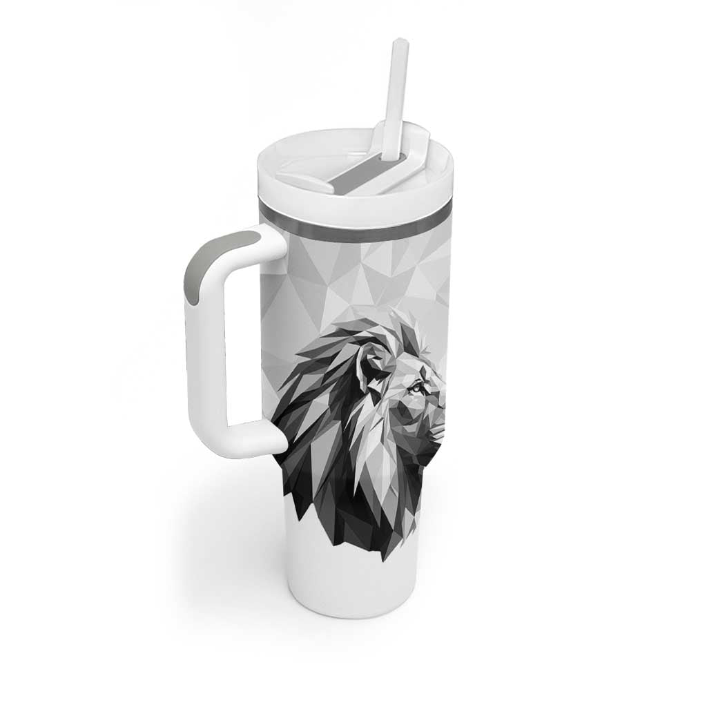 Custom Rugby Africa Kenya Tumbler With Handle White Kenyan 22-23 Motif LT9