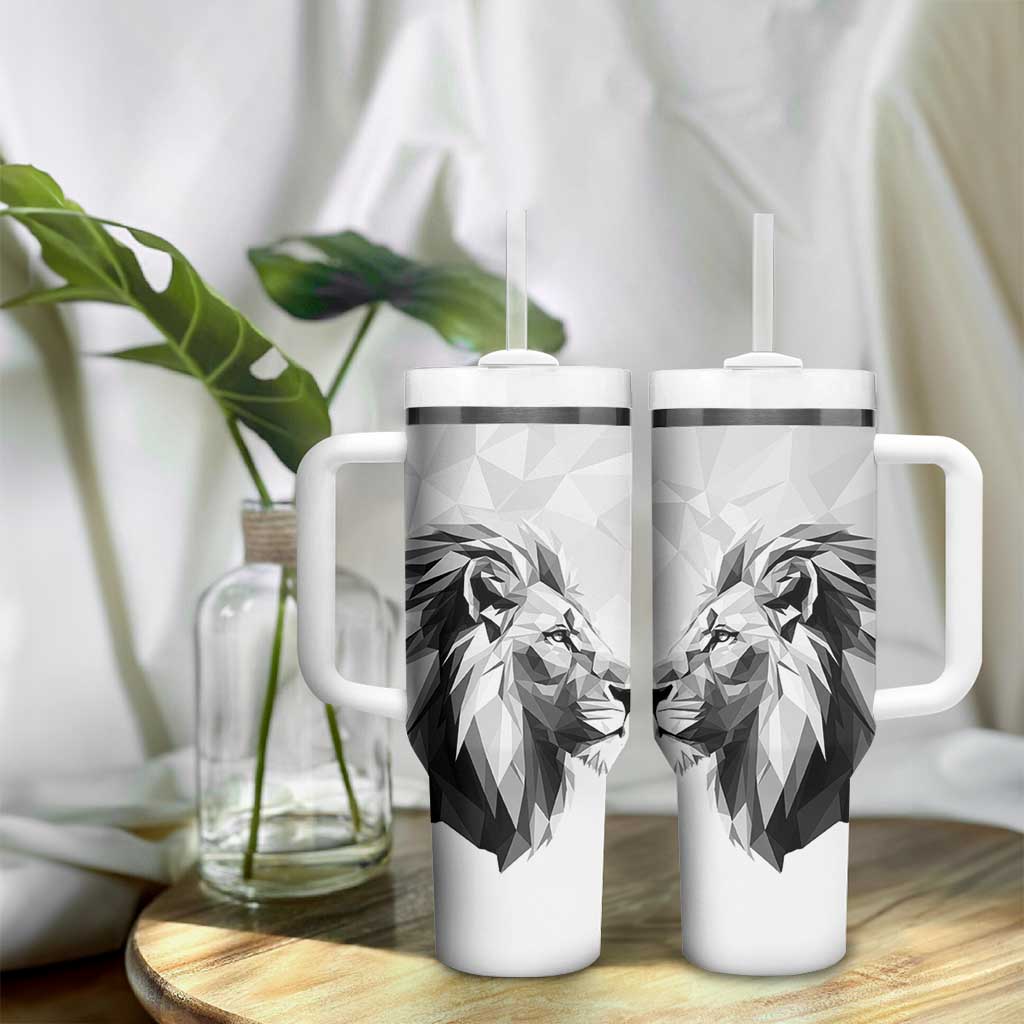 Custom Rugby Africa Kenya Tumbler With Handle White Kenyan 22-23 Motif LT9