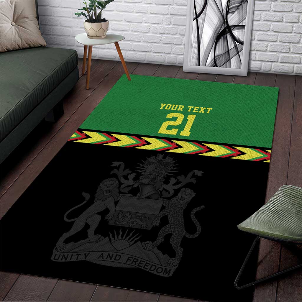 Custom Cricket Africa Malawi Area Rug Malawi Chevron Pattern LT9