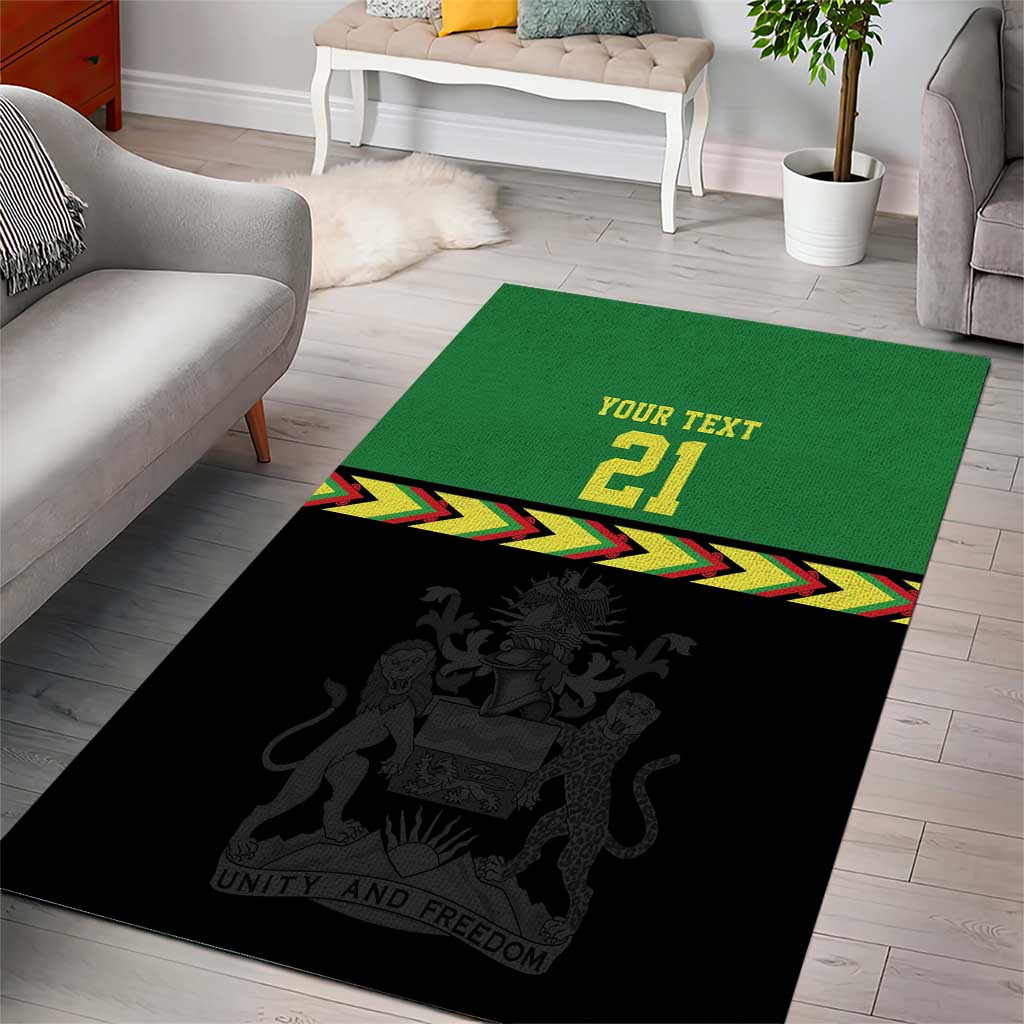 Custom Cricket Africa Malawi Area Rug Malawi Chevron Pattern LT9