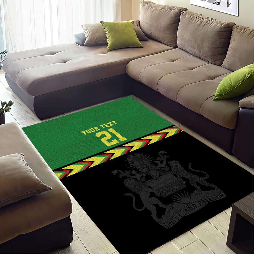 Custom Cricket Africa Malawi Area Rug Malawi Chevron Pattern LT9