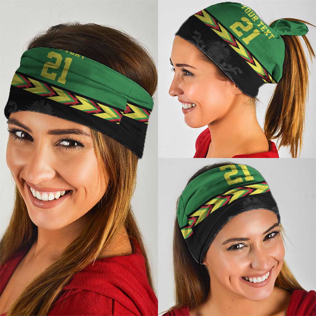Malawi Cricket Custom Neck Gaiter Malawi Chevron Pattern LT9