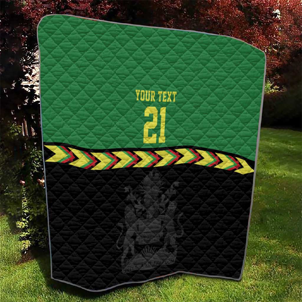 Custom Cricket Africa Malawi Quilt Malawi Chevron Pattern LT9