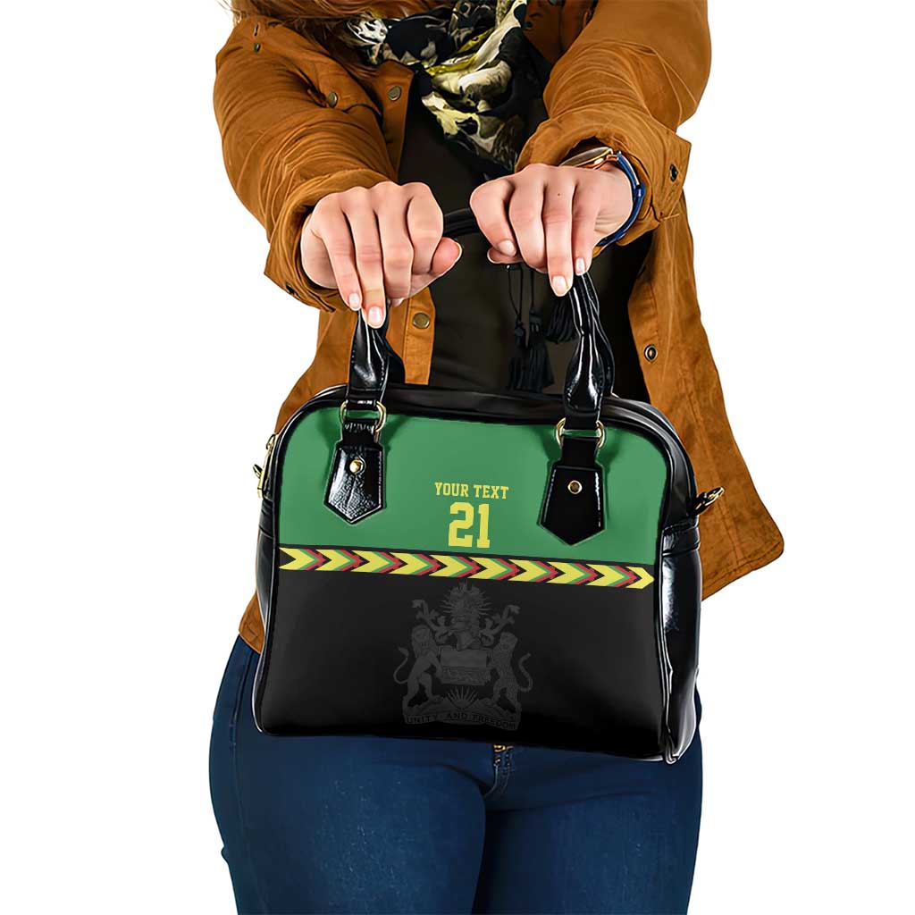 Malawi Cricket Custom Shoulder Handbag Malawi Chevron Pattern LT9