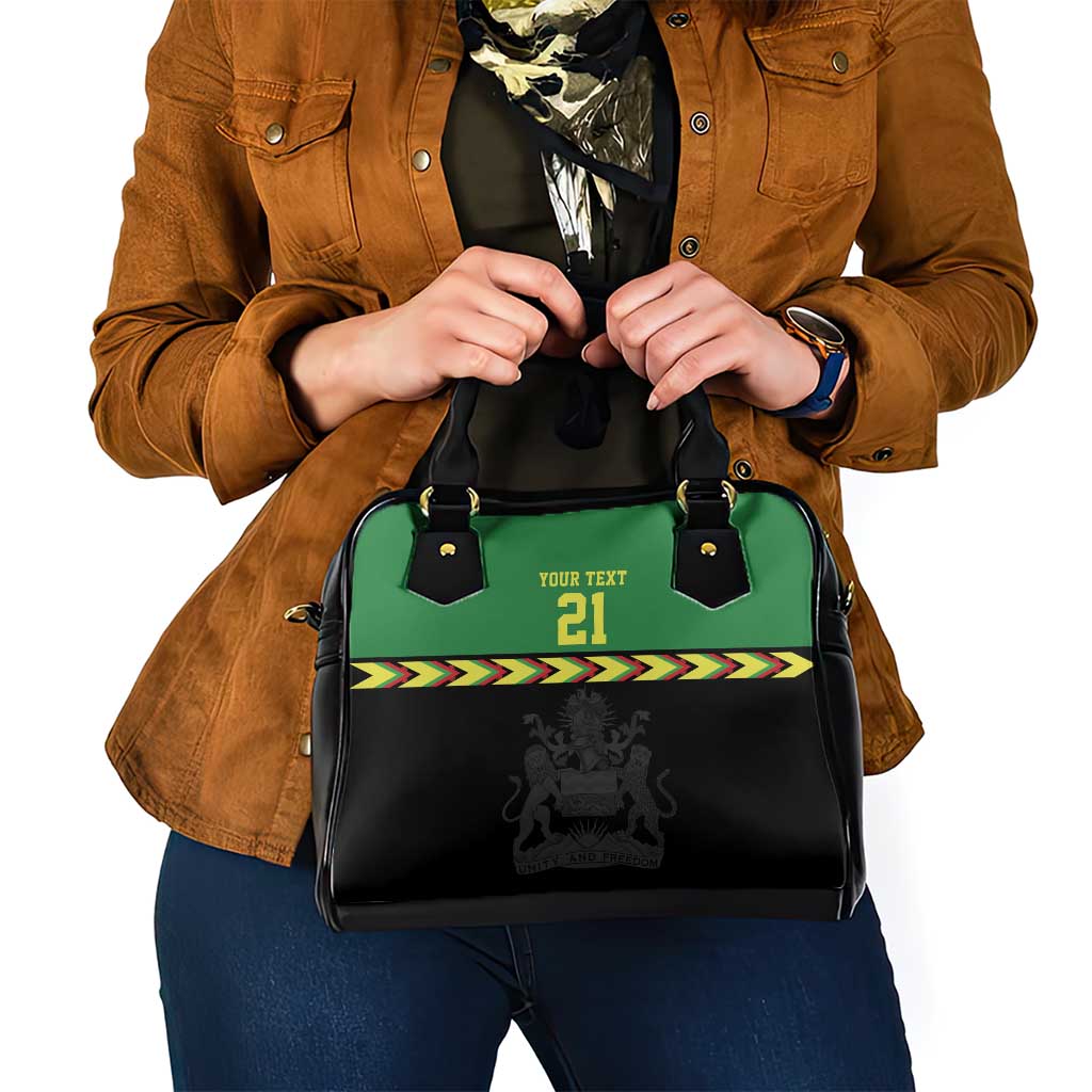 Malawi Cricket Custom Shoulder Handbag Malawi Chevron Pattern LT9