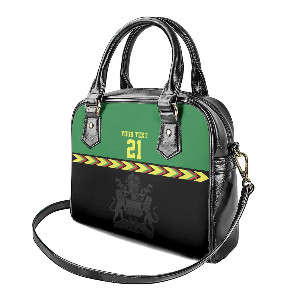 Malawi Cricket Custom Shoulder Handbag Malawi Chevron Pattern LT9