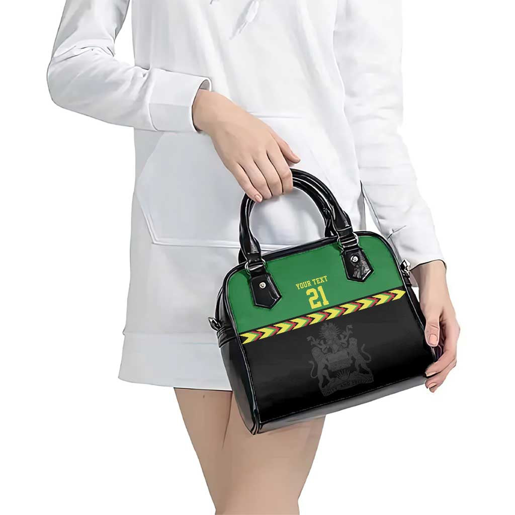 Malawi Cricket Custom Shoulder Handbag Malawi Chevron Pattern LT9