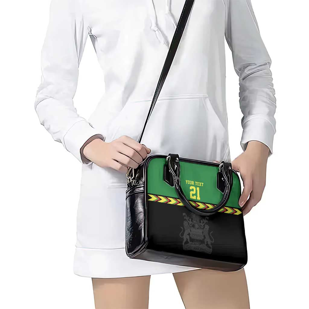 Malawi Cricket Custom Shoulder Handbag Malawi Chevron Pattern LT9