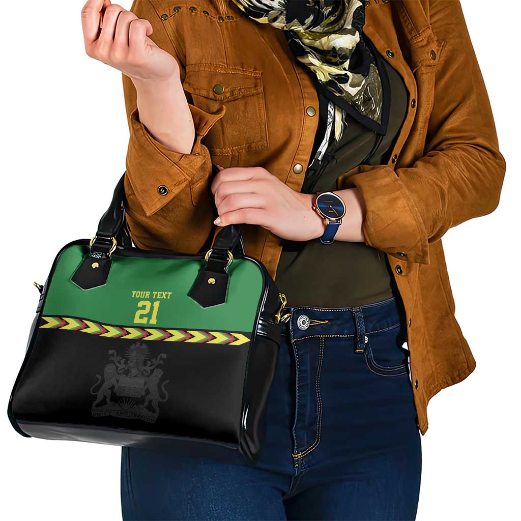 Malawi Cricket Custom Shoulder Handbag Malawi Chevron Pattern LT9
