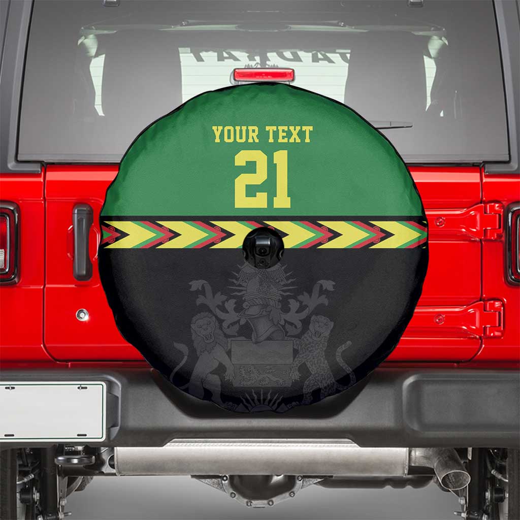 Malawi Cricket Custom Spare Tire Cover Malawi Chevron Pattern LT9