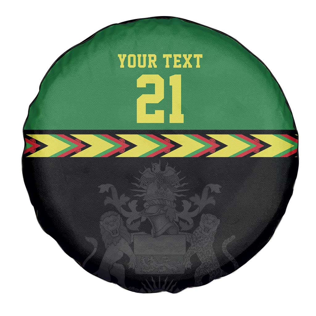 Malawi Cricket Custom Spare Tire Cover Malawi Chevron Pattern LT9