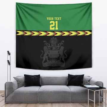 Custom Cricket Africa Malawi Tapestry Malawi Chevron Pattern LT9