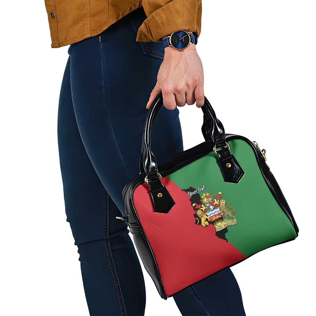 Malawi Flag Map Shoulder Handbag Simple Malawi Emblem Coat of Arms LT9