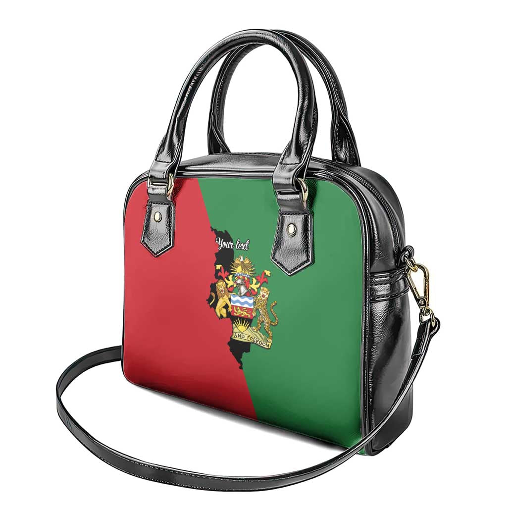 Malawi Flag Map Shoulder Handbag Simple Malawi Emblem Coat of Arms LT9