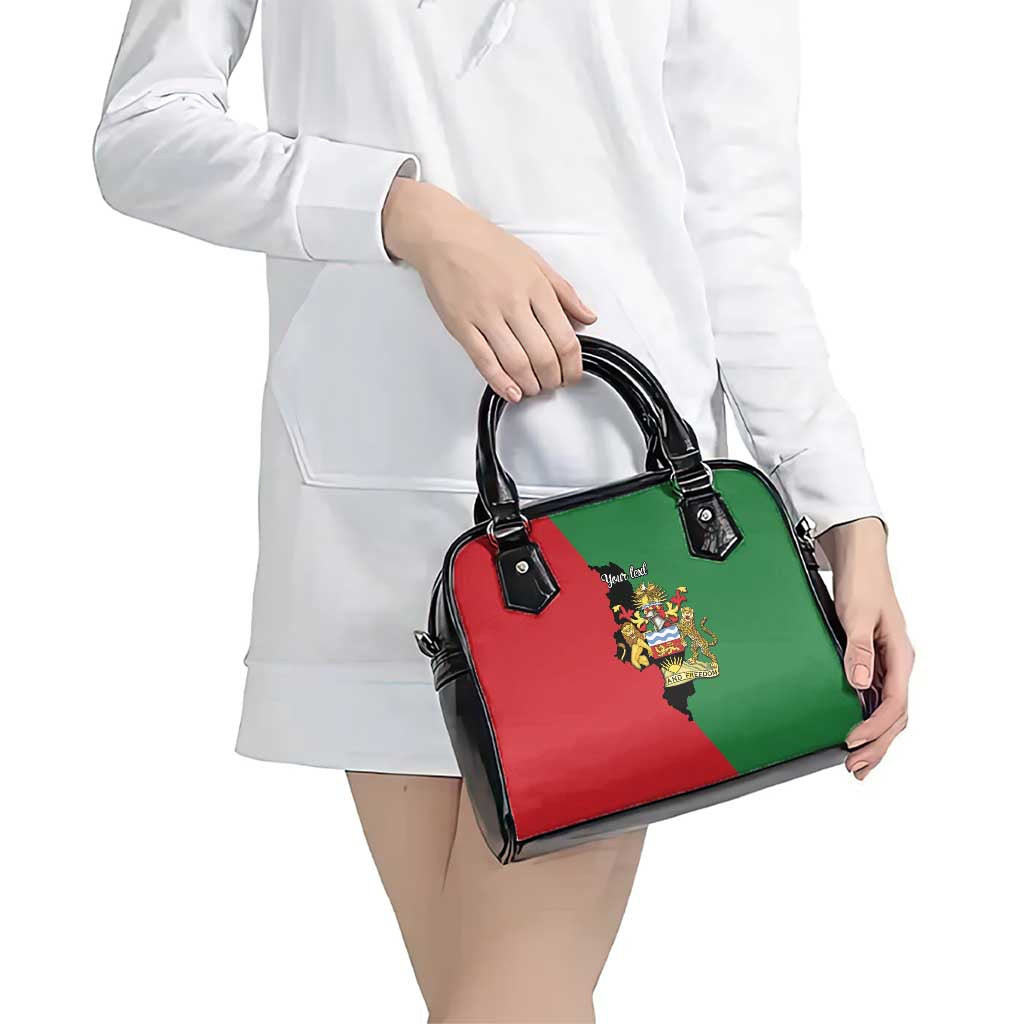 Malawi Flag Map Shoulder Handbag Simple Malawi Emblem Coat of Arms LT9