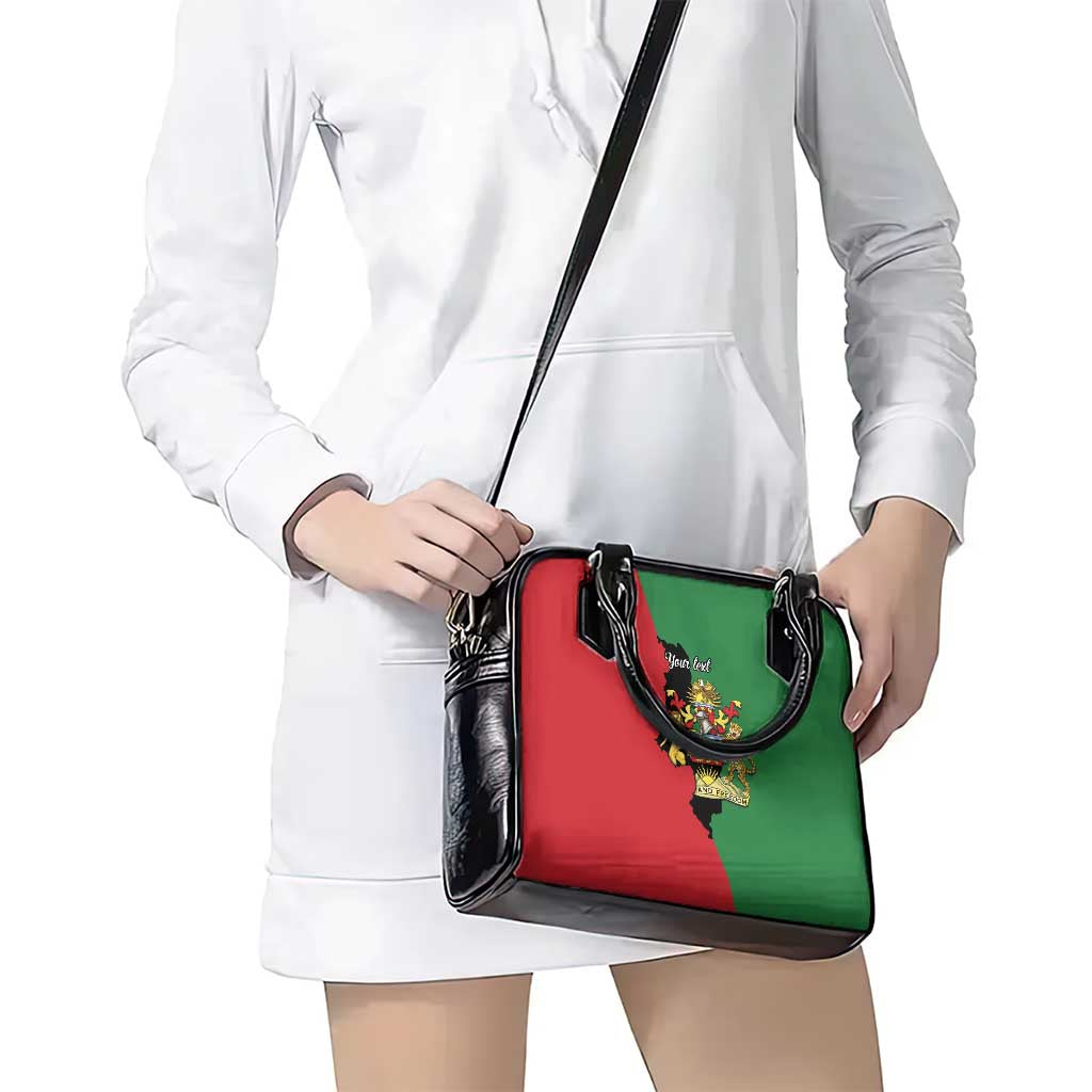 Malawi Flag Map Shoulder Handbag Simple Malawi Emblem Coat of Arms LT9