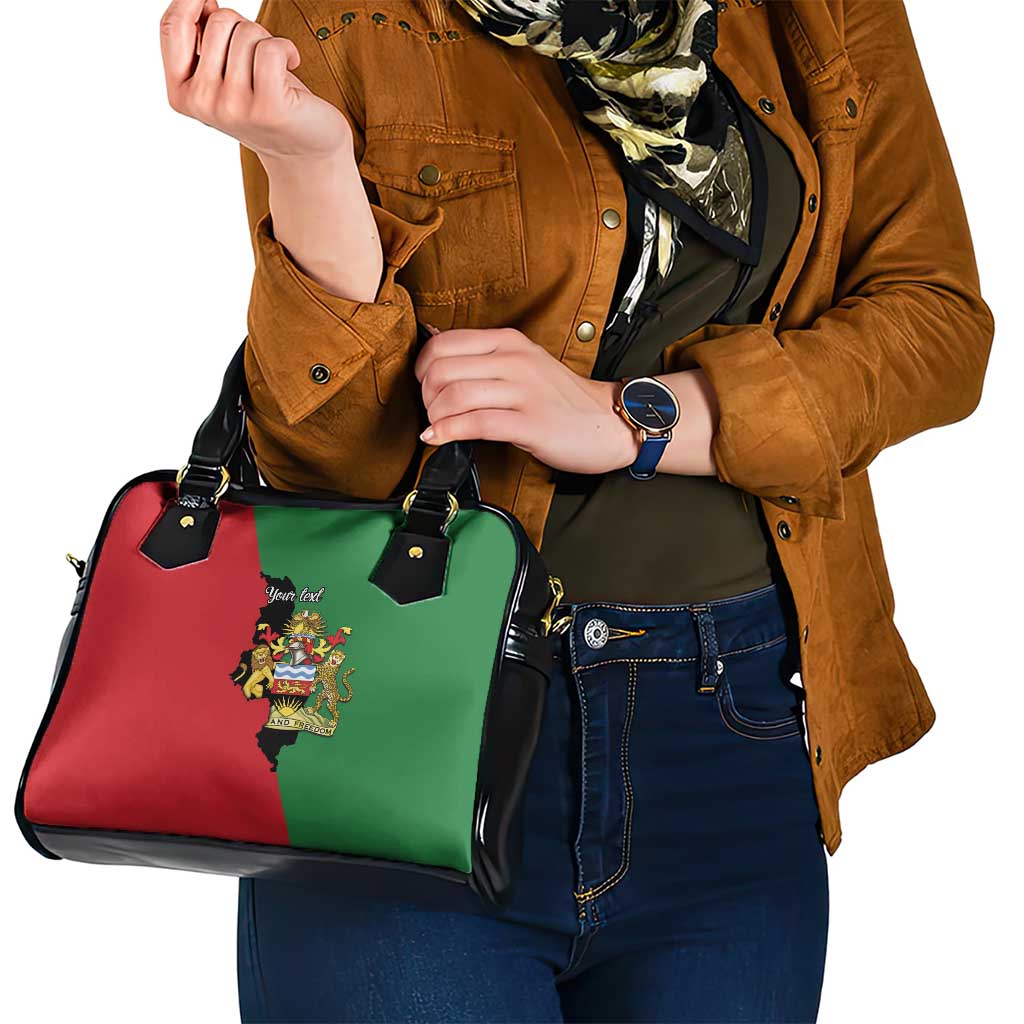 Malawi Flag Map Shoulder Handbag Simple Malawi Emblem Coat of Arms LT9