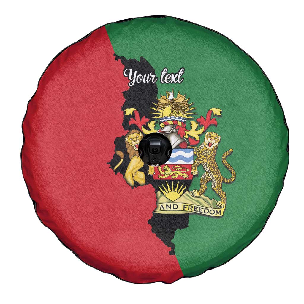 Malawi Flag Map Spare Tire Cover Simple Malawi Emblem Coat of Arms LT9