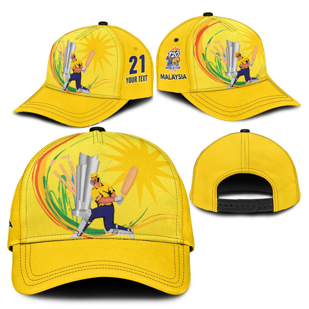Custom Cricket Malaysia East Asia-Pacific Classic Cap Malaysia Road to Glory LT9